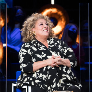 Exclusif - Marianne James - Enregistrement de l'émission "La Boîte à Secrets", présentée par F.Bollaert et qui sera diffusée le 22 janvier sur France 3. Le 18 janvier 2021 © Tiziano Da Silva / Bestimage