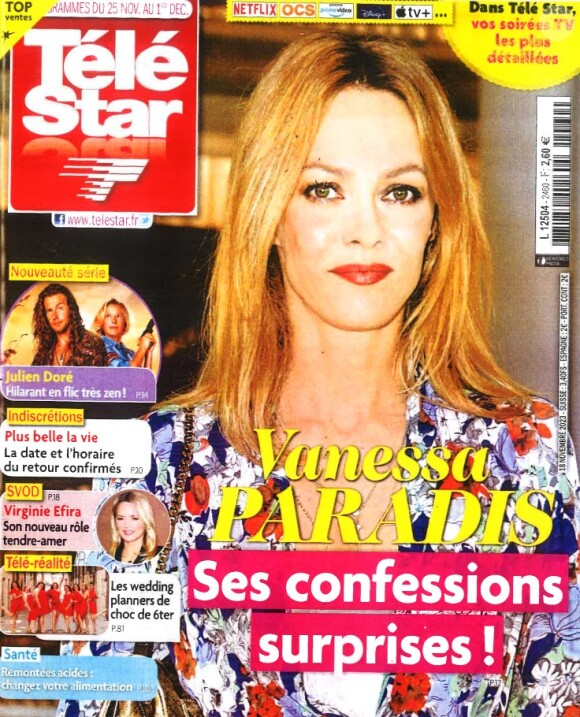 Le prochain numéro de "Télé-Star" qui mettra à l'honneur les confidences d'Hélène Ségara.