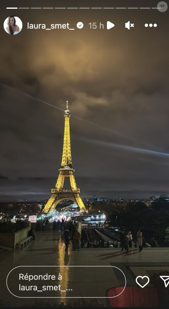 La Tour Eiffel immortalisée par Laura Smet sur Instagram