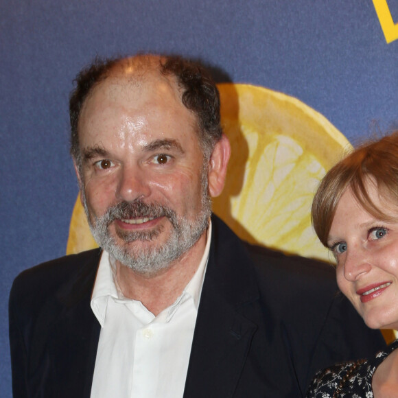 Jean Pierre Darroussin et Anna Novion - Diner de gala 'Les Nuits en Or 2013 Le Panorama' a l' UNESCO a Paris, le 17 juin 2013.