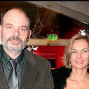 JEAN PIERRE DARROUSSIN ET VALERIE STROH - ARRIVEES A LA 33 EME CEREMONIE DES CESAR 2008 AU THEATRE DU CHATELET