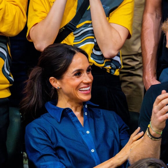 Prince Harry et Meghan Markle - Prince Harry et Meghan Markle, Jour 6 des Invictus Games.