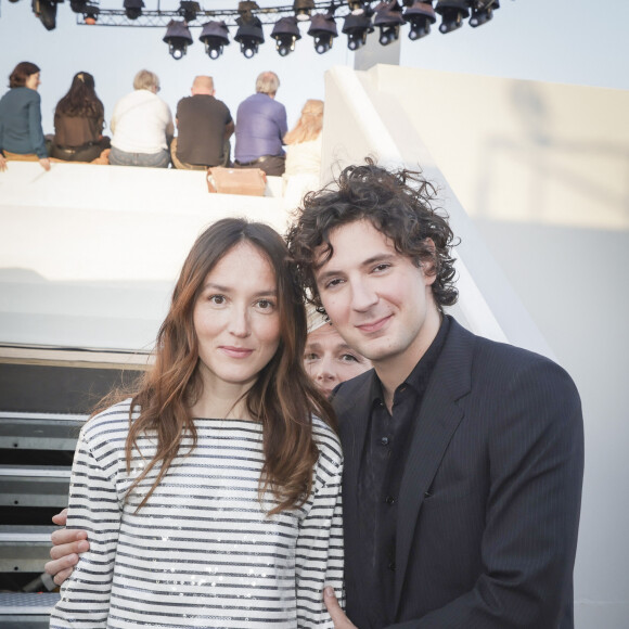 Exclusif - Anaïs Demoustier, Vincent Lacoste - Emission "C à vous" lors du 76ème Festival International du Film de Cannes le 22 mai 2023. © Jack Tribeca / Bestimage 
