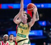 Un jeune basketteur soupçonné d'avoir eu des relations sexuelles avec une mineure
 
Josh Giddey avec l'Australie face à la Georgie pendant la Coupe du monde de la FIBA 2023, à Okinawa, au Japon. (Xinhua/Zhang Xiaoyu)