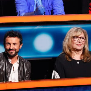 Exclusif - Magali Ripoll, Willy Rovelli, Marie Myriam - Enregistrement de l'émission "100% Logique", présentée par C.Féraud et diffusée le 25 novembre sur France 2 © Christophe Clovis / Bestimage 