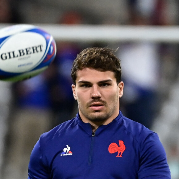 Antoine Dupont - Coupe du Monde de Rugby France 2023 - Match de quart de finale "France-Afrique du Sud (28-29)" au Stade de France à Saint-Denis 15 octobre 2023.