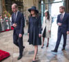 Une nouvelle tempête souffle sur la monarchie britannique
Le prince William, Kate Catherine Middleton (enceinte), Meghan Markle et le prince Harry - La famille royale d'Angleterre lors de la cérémonie du Commonwealth en l'abbaye Westminster à Londres.