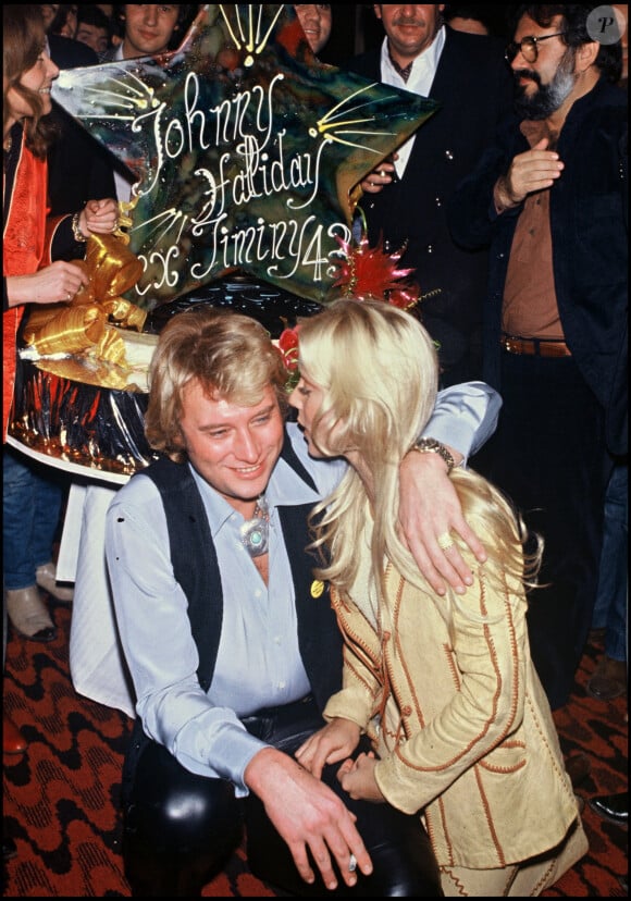 Johnny Hallyday et Sylvie Vartan en 1979