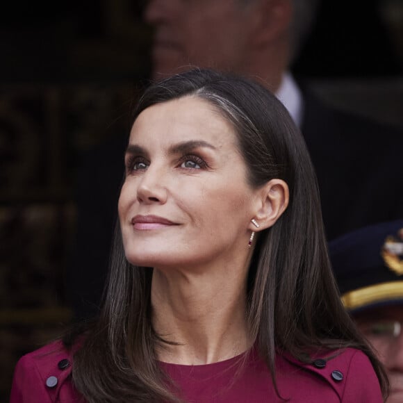 Letizia d'Espagne - Séance solennelle d'ouverture des Cortes Generales à Madrid le 29 novembre 2023 © Mike Chicorro/ZUMA Press Wire)