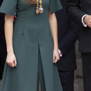 Le roi Felipe VI et la princesse Leonor - Séance solennelle d'ouverture des Cortes Generales à Madrid le 29 novembre 2023