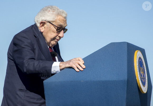 Dr. Henry Kissinger lors de la célébration du 112ème anniversaire de Ronald Reagan à Simi Valley, le 6 février 2023. © Brian Cahn/Zuma Press/Bestimage
