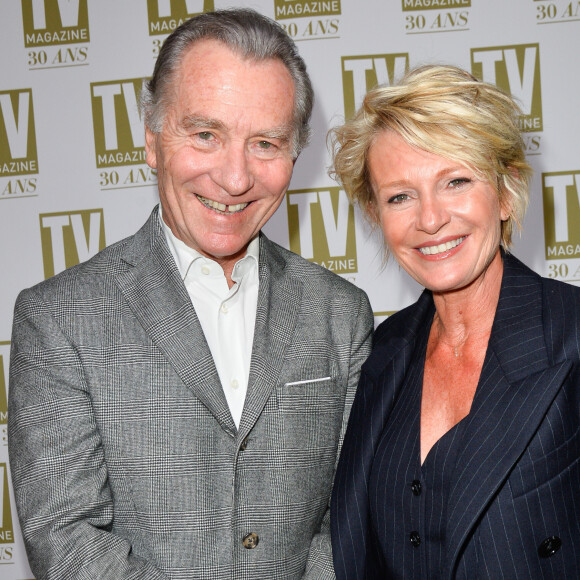 L'année dernière, Sophie Davant et William Leymergie officialisaient leur histoire d'amour.
Exclusif - William Leymergie et Sophie Davant - Soirée d'anniversaire des trente ans de TV Magazine au Pavillon des Champs-Elysées à Paris. © Coadic Guirec/Bestimage