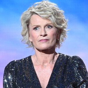 Sophie Davant - Les personnalités se mobilisent lors de la 36ème édition du Téléthon sur le plateau de France 2, avec pour parrain K.Adams. © Coadic GUIREC / Bestimage