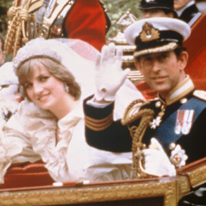 Le mariage du prince Charles et de Lady Diana à Londres en 1981.