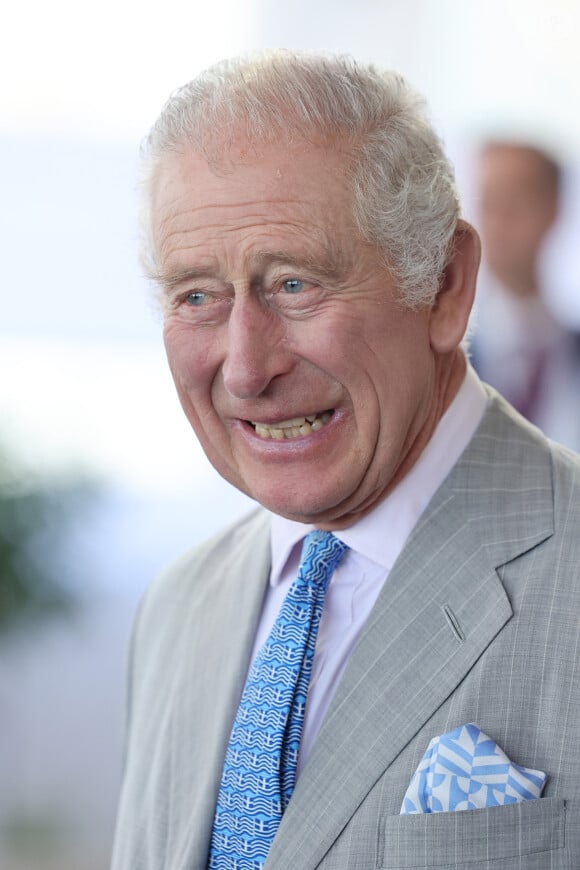 Le souverain britannique a eu une liaison avec Georgiana Russel, qui n'a pas duré longtemps
Le roi Charles III d'Angleterre - Ouverture du Sommet mondial d'action pour le climat à Dubaï (Cop28 / 30 novembre - 12 décembre 2023), le 30 novembre 2023. 