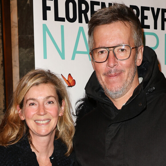 Jean-Luc Lemoine et sa discrète femme sont venus applaudire Florent Peyre au théâtre Mogador pour son spectacle Nature.
Exclusif - Jean-Luc Lemoine et sa compagne Adeline - Spectacle de Florent Peyre "Nature" au theatre Mogador à Paris. © Coadic Guirec/Bestimage