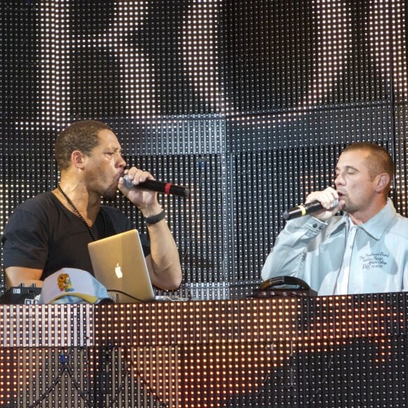 Joey Starr (JoeyStarr), Kool Shen et Ariel Wizman au VIP Room Paris le 19 septembre 2011