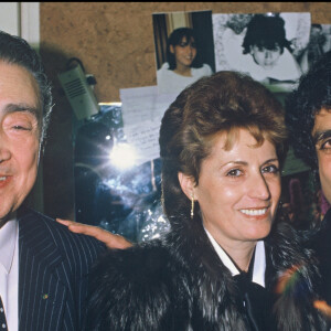 Archives : Enrico Macias et sa femme Suzy