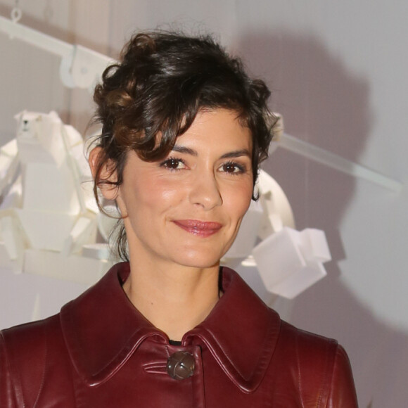 Audrey Tautou - Inauguration des décorations de Noël des Galeries Lafayette à Paris, le 8 novembre 2016. © CVS/Bestimage 