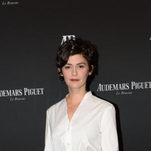 Exclusif - Audrey Tautou - La maison Audemars Piguet a célébré le lancement de la nouvelle Millenary Femme au Carreau du Temple à Paris le 6 juillet 2015 . Pour la première fois , Audemars Piguet dévoile le coeur de la montre aux prestigieux invités de la soirée. La Millenary est une montre qui rassemble toutes les qualités d'un produit hors norme : Le rigueur des ingénieurs et la sensibilité des designers. Un dîner haut de gamme , à l'image de la soirée a été préparé par le chef Hélène Darroze, suivi d'un concert privé des She Keeps Bees. 