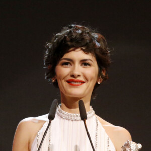 Audrey Tautou - Remises de prix lors de la cérémonie de clôture du 65ème festival international du film de Berlin, le 14 février 2015.