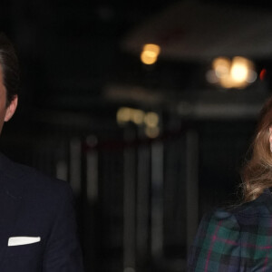 La princesse Beatrice d'York, Edoardo Mapelli Mozzi et Christopher Woolf - Traditionnel concert de Noël "Together At Christmas" à l'abbaye de Westminster à Londres le 8 décembre 2023. 