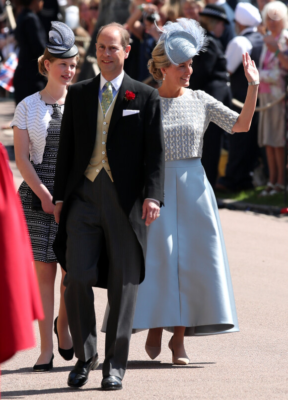 Un soi-disant manque de soutien que les proches de Sophie de Wessex démentent
Sophie Rhys-Jones, comtesse de Wessex et Le prince Edward, comte de Wessex - Les invités arrivent à la chapelle St. George pour le mariage du prince Harry et de Meghan Markle au château de Windsor, Royaume Uni, le 19 mai 2018.