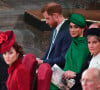 Et l'actrice de "Suits" n'a d'ailleurs jamais montré sa reconnaissance à sa "tutrice"
Le prince William, duc de Cambridge, et Kate Catherine Middleton, duchesse de Cambridge, le prince Harry, duc de Sussex, Meghan Markle, duchesse de Sussex et la comtesse Sophie de Wessex - La famille royale d'Angleterre lors de la cérémonie du Commonwealth en l'abbaye de Westminster à Londres. Le 9 mars 2020