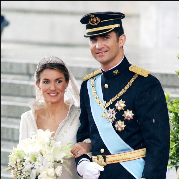MARIAGE DU PRINCE "FELIPE D' ESPAGNE" ET "LETIZIA ORTIZ" EN ESPAGNE 