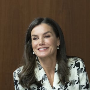 La reine Letizia d'Espagne, à l'inauguration de la Résidence Communautaire, pour personnes atteintes de troubles mentaux, "Hospital del Rey" à Tolède, Espgna, le 30 novembre 2023, 