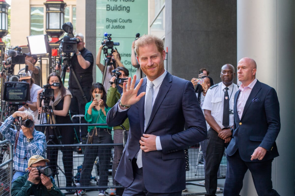 Photo Le Prince Harry Duc De Sussex Quitte La Haute Cour De Londres