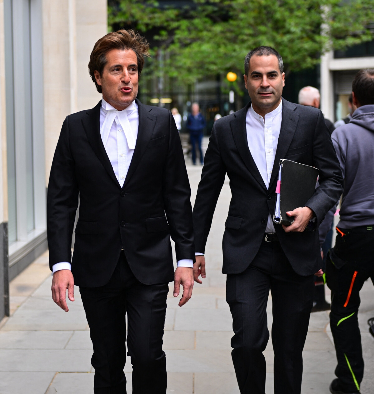 Photo L'avocat du prince Harry, David Sherborne arrive pour le procès