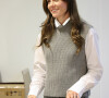 Ses looks d'automne sont également très remarqués ! 
Catherine (Kate) Middleton, princesse de Galles, lors d'une visite au centre communautaire Vsi Razom dans le centre commercial Lexicon à Bracknell, Royaume Uni, le 4 octobre 2023. 