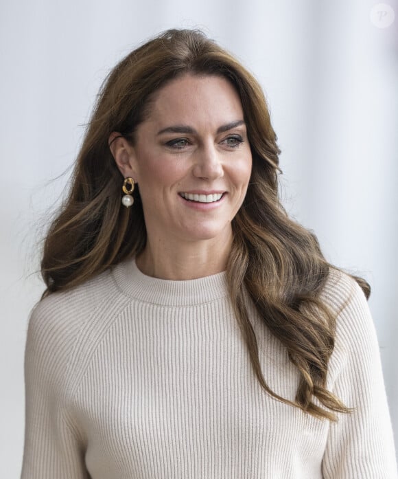 Kate Middleton s'est encore imposée comme reine de la mode en 2023.
Catherine (Kate) Middleton, princesse de Galles, arrive à l'université de Nottingham dans le cadre de la Journée mondiale de la santé mentale (World Mental Health Day), le 11 octobre 2023. 
