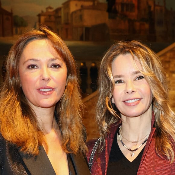 Elle a partagé ce moment avec Sandrine Quétier qui a animé la soirée
Exclusif - Sandrine Quétier et Romane Serda - Photocall du dîner de gala "Action Enfance" au musée des Arts Forains à Paris le 14 decembre © Coadic Guirec / Bestimage