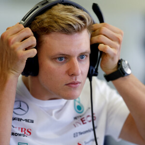 Mick Schumacher - Personnalités lors des séances de qualifications du Grand Prix de Formule 1 à Baku en Azerbaïdjan. Le 28 avril 2023 © DPPI / Panoramic / Bestimage
