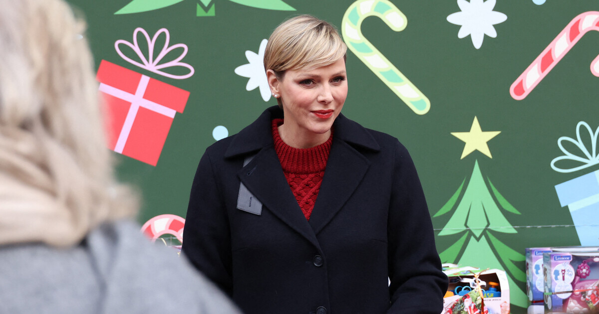 Albert and Charlene of Monaco Spread Christmas Cheer with Gift Distribution in Monaco’s Main Courtyard