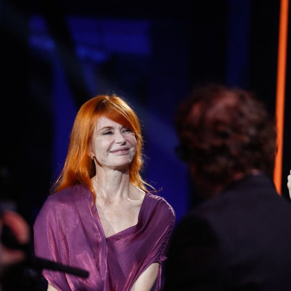 Exclusif - Axelle Red (Fabienne Demal) - Enregistrement de l'émission "La fête de la Chanson française" au Dôme à Paris, présentée par L.Thilleman et A.Manoukian, et diffusée le 22 décembre sur France 3 © Christophe Clovis / Bestimage