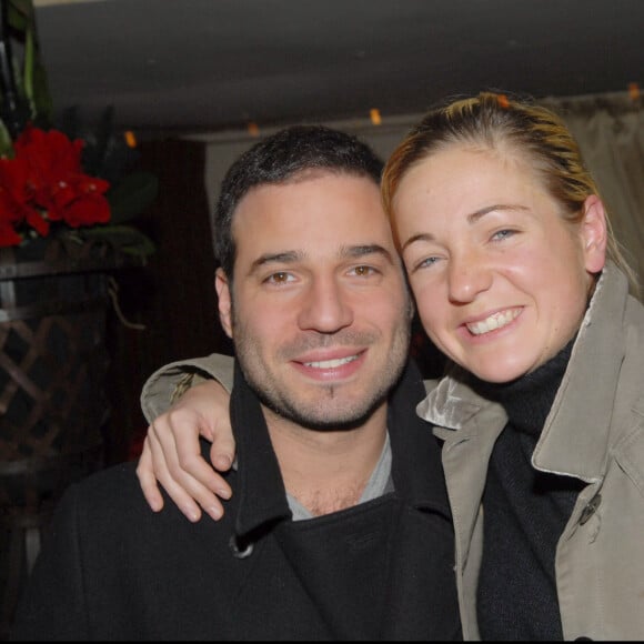 Mario Barravecchia et Anne-Laure Sibon - Soirée Les Trophées de la Nuit au Lido. 