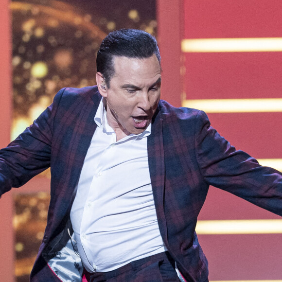 Exclusif - Salah et Jean-Marc Généreux - Enregistrement de l'émission "Spectaculaire" à Paris, diffusée le 15 janvier sur France 2.  © Pierre Perusseau / Bestimage