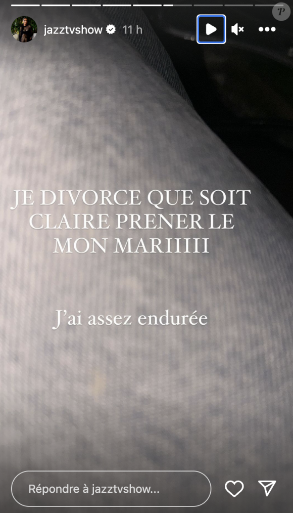 Jazz Correia annonce divorcer de son mari Laurent. Instagram