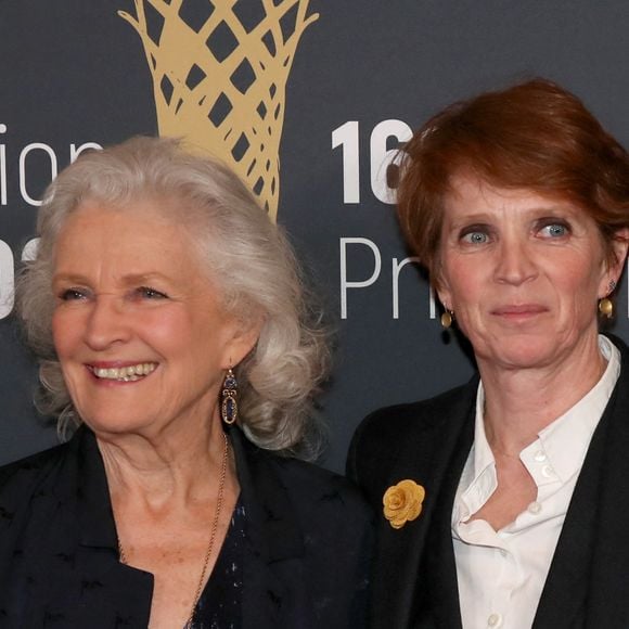 Marie-Christine Barrault et sa fille Ariane Toscan du Plantier - " Dîner des Producteurs - César 2023 - 16ème Prix Daniel Toscan du Plantier " à l'InterContinental Paris le Grand le 13 février 2023. © Bertrand Rindoff / Bestimage 