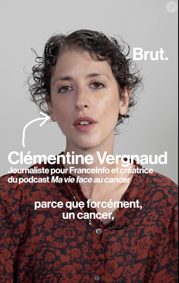 Clémentine Vergnaud était invitée par BRUT pour raconter son combat contre le cancer.