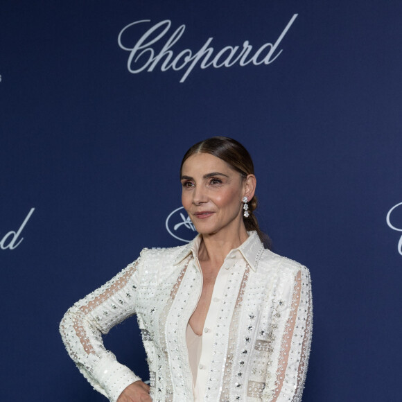 Clotilde Courau - Cérémonie du remise du Trophée Chopard au Carlton Beach à Cannes, lors du 76ème Festival International du Film de Cannes. Le 19 mai 2023 © Olivier Borde / Bestimage