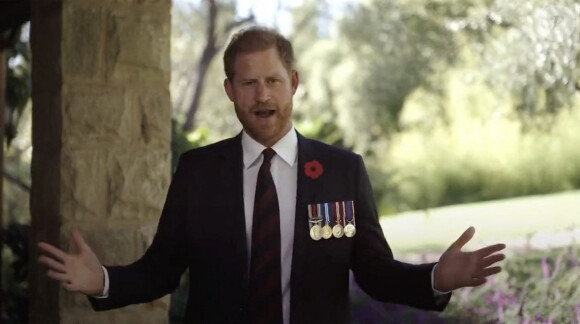 Prince Harry, hommage aux vétérans, novembre 2023.