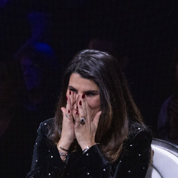 Exclusif - Karine Ferri - Enregistrement de l'émission "La chanson secrète 13", présentée par N.Aliagas et diffusée le 29 décembre sur TF1 © Guillaume Gaffiot-Cyril Moreau / Bestimage 