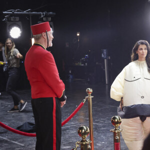 Exclusif - Reem Kherici - Backstage de l'enregistrement de l'émission "Morning Night", présentée par M.Youn, B.Morgaine et V.Desagnat, et diffusée le 3 janvier sur M6 © Jack Tribeca / Bestimage