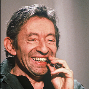 Archives - Serge Gainsbourg dans "Nulle part ailleurs".