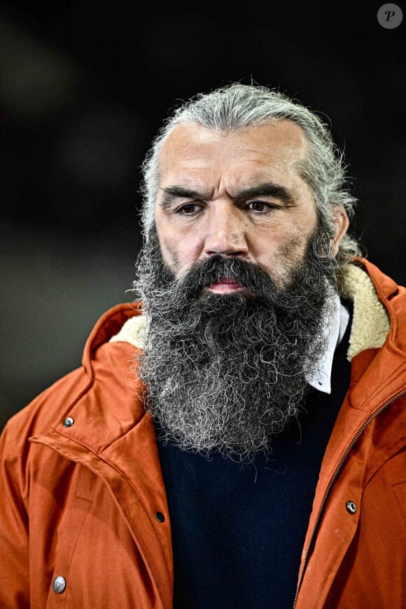 Sébastien Chabal - Match du TOP14 "Toulouse - Toulon (25-17)" au stade Ernest-Wallon, le 23 décembre 2023.