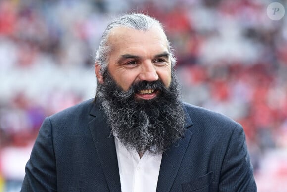 Sébastien Chabal et Annick ont eu une fille prénommée Lily-Rose, née en 2005
Sébastien Chabal lors de la finale de rugby Top 14 opposant le Stade Toulousain Rugby (Toulouse) au Stade Rochelais (La Rochelle) au Stade de France à Saint-Denis, Seine Saint-Denis, le 17 juin 2023. Toulouse a gagné 29-26. © Federico Pestellini/Panoramic/Bestimage